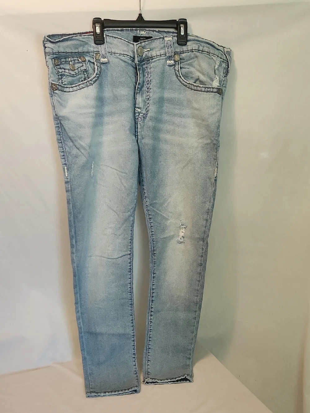 True Religion Light Blue Slim Stretch Jeans